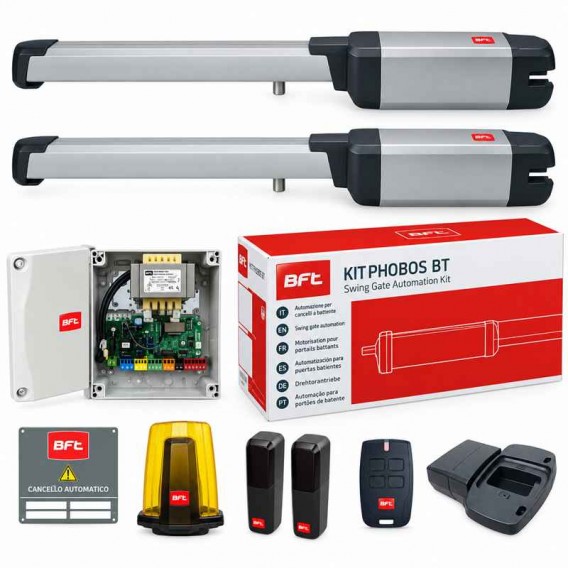 BFT PHOBOS BT B40 24V 700 KG swing gate motor