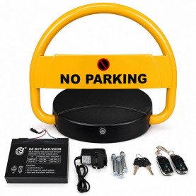Rechargeable Battery Parking Lock with Remote Control UAE